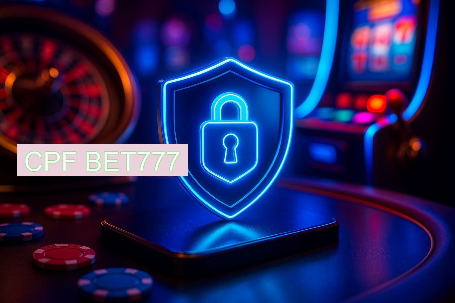 Segurança no login com proteção de dados pessoais no CPF BET777